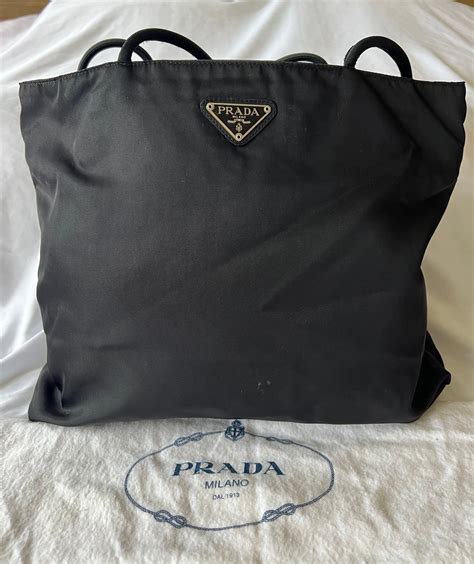 prada black nylon book|Prada re nylon tote bag.